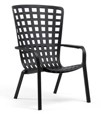 Fotoliu recliner exterior Nardi Folio  antracit - 1