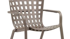 Fotoliu recliner exterior Nardi Folio  tortora