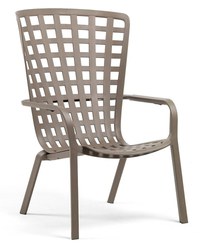 Fotoliu recliner exterior Nardi Folio  tortora - 1