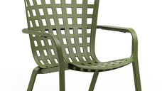 Fotoliu recliner exterior Nardi Folio  verde agave