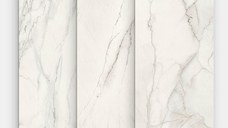 Gresie portelanata FMG Marmi Classici Maxfine 75x37.5cm  6mm  Statuario Light Lucidato
