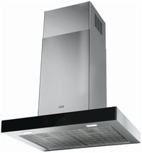 Hota decorativa Franke Mythos FCR 625 TC BK/XS NG  max 600 m3/h  60cm  Cristallo Nero - 1