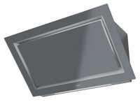 Hota Teka DLV 98660 ST 90cm design vertical  3 trepte + turbo  max 614m3/h  Stone Grey - 1