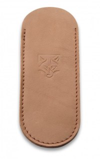 Husa protectie Claude Dozorme din piele pentru cutit de buzunar  12cm - 1