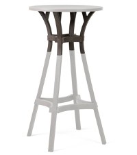 Kit inaltare masuta exterior Nardi Kit Combo High h42cm  maro terra - 1