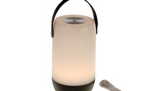 Lampa de exterior Deko Senso 11.5x19cm IP44 touch USB alb-negru