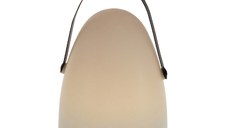 Lampa de exterior Deko Senso 21x30cm  IP44  timer  USB  alb-negru