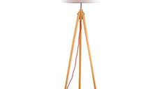 Lampadar Ideal Lux York PT1  1x60W  48x164cm  lemn