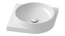 Lavoar de colt Ravak Yard 45x45cm  alb