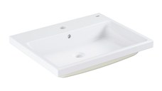 Lavoar Grohe Cube Ceramic 60x49cm  montare in blat  PureGuard  alb