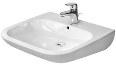 Lavoar pentru persoane cu dizabilitati Duravit D-Code Vital 60x56 cm  alb