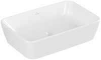 Lavoar rectangular Villeroy & Boch Architectura Ceramic Plus  60x40.5cm  montare pe blat  Alb Alpin - 1