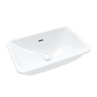 Lavoar rectangular Villeroy & Boch Loop & Friends CeramicPlus  54x34cm  montare sub blat  Alb Alpin - 1