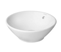 Lavoar tip bol Duravit Bacino 42cm  fara orificiu baterie  montare pe blat - 1