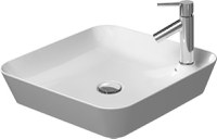 Lavoar tip bol Duravit Cape Cod 46x46cm  fara preaplin  montare pe blat - 1