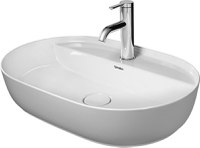 Lavoar tip bol Duravit Luv 60x40cm  fara preaplin  montare pe blat - 1