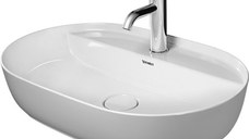 Lavoar tip bol Duravit Luv 60x40cm  fara preaplin  montare pe blat