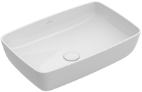 Lavoar tip bol Villeroy & Boch Artis 58x38cm  fara orificiu baterie  fara preaplin  montare pe blat - 1