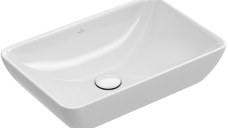 Lavoar tip bol Villeroy & Boch Venticello 55x36cm  cu preaplin  montare pe blat
