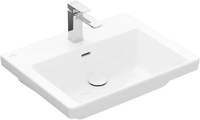 Lavoar Villeroy & Boch Subway 3.0 CeramicPlus 60x47cm cu preaplin si finisaj suplimentar  alb Alpin - 1