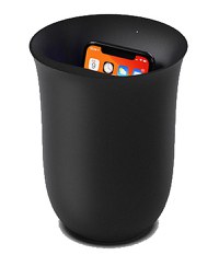 Lexon Oblio statie dezinfectare & incarcare wireless pentru telefoane  negru - 1