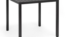 Masa exterior Nardi Cube 80x80cm  h 75.5cm  baza aluminiu  antracit