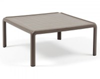 Masuta exterior Nardi Komodo Tavolino  70x70cm  h32.5cm  tortora - 1
