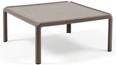 Masuta exterior Nardi Komodo Tavolino  70x70cm  h32.5cm  tortora