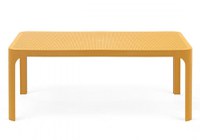 Masuta exterior Nardi Net Table 100 60x100cm h 40cm mustar - 1