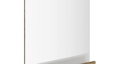 Oglinda baie Ravak Concept 10° cu polita  65x75x11cm  nuc inchis