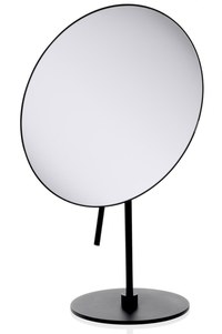 Oglinda cosmetica Decor Walther Round x5  22cm  negru mat - 1