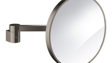 Oglinda cosmetica Grohe Selection de perete  7x  brushed hard graphite