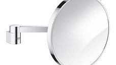 Oglinda cosmetica Grohe Selection de perete  7x  crom
