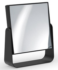 Oglinda cosmetica patrata Decor Walther x5 19 x 16.5 x 5cm negru mat - 1