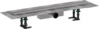 Pachet rigola de pardoseala Hansgrohe RainDrain Compact Complete 700mm  pardoseli minim 63mm  capac inox periat - 1