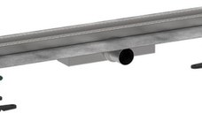 Pachet rigola de pardoseala Hansgrohe RainDrain Compact Complete 800mm  pardoseli minim 43mm  capac faiantabil