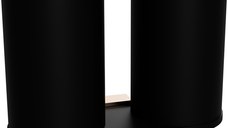 Pahar cu suport dublu Bemeta Galla de perete  maro-negru