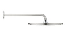 Palarie de dus Grohe RainShower Cosmopolitan 310 38cm si brat de dus 38cm de perete  supersteel