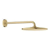 Palarie de dus Grohe Rainshower Mono 310 cu brat de perete 422mm  brushed cool sunrise - 1