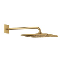 Palarie de dus Grohe RainShower Mono 310 Cube cu brat de dus 422mm de perete  brushed cool sunrise - 1