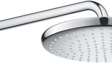 Palarie de dus Grohe Tempesta 250 cu brat de dus 380mm de perete  crom