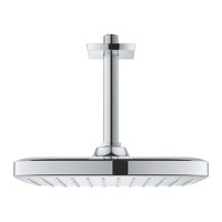 Palarie de dus Grohe Tempesta 250 Cube 1 jet cu brat de dus 142mm de tavan  9.5 l/min  crom - 1