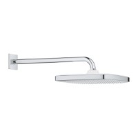 Palarie de dus Grohe Tempesta 250 Cube 1 jet cu brat de dus 38cm de perete  9.5 l/min  crom - 1