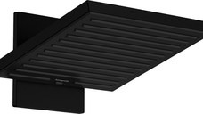 Palarie de dus Hansgrohe Pulsify S 260 EcoSmart  2 tipuri de jet  cu placa de conectare la perete  negru mat