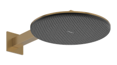 Palarie de dus Hansgrohe Raindance Alive Select S 300 2jet EcoSmart cu brat de dus de perete 39cm  bronz periat