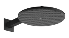 Palarie de dus Hansgrohe Raindance Alive Select S 300 2jet EcoSmart cu brat de dus de perete 39cm  negru mat