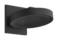 Palarie de dus Hansgrohe Rainfinity 250 1jet EcoSmart cu placa de conectare la perete  negru mat - 1