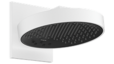 Palarie de dus Hansgrohe Rainfinity 250 3jet EcoSmart cu placa de conectare la perete  alb mat