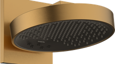 Palarie de dus Hansgrohe Rainfinity 250 3jet EcoSmart cu placa de conectare la perete  bronz periat