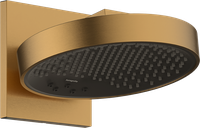 Palarie de dus Hansgrohe Rainfinity 250 3jet EcoSmart cu placa de conectare la perete  bronz periat - 1